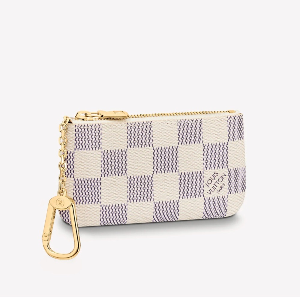 Louis Vuitton Key Pouch Damier Azur